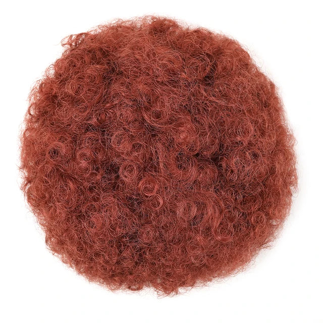 Synthetic 6 inch Drawstring Ponytail Natural Hair Extension Hairpiece