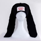 Lover Cat Ear Knitted Beanie Hat Y2K Skull Trending Bunny Ears Kpop Warm Fashion Cap