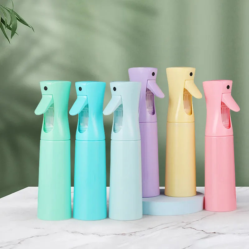 300ML Mist Hair Spray Bottle Colored, Styling Water Applicator Curly Hair Styling Tool