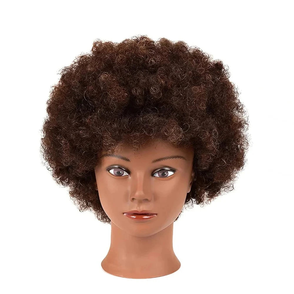 Afro Natural Hair Mannequin Styling Practice Bradding Hair Kit