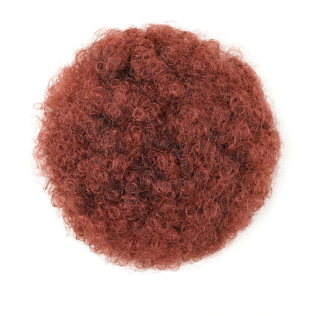 Synthetic 6 inch Drawstring Ponytail Natural Hair Extension Hairpiece