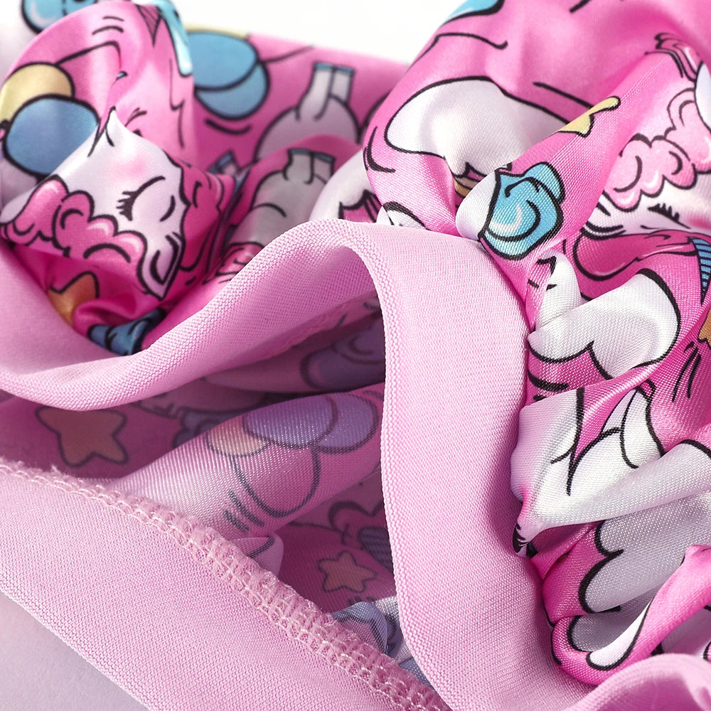 Children Baby Bonnet Sleeping Night Cap Hair protection Baby Girl Unicorn Hair Cap