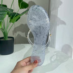 Trending Summer Jelly Slides Womans Bow Tie Fashion Sandals Flip Flop Shoes