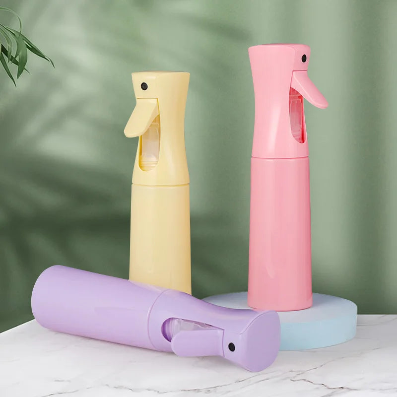 300ML Mist Hair Spray Bottle Colored, Styling Water Applicator Curly Hair Styling Tool