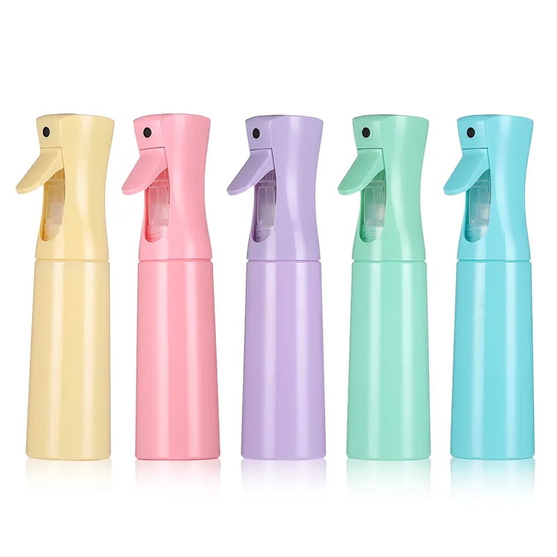 300ML Mist Hair Spray Bottle Colored, Styling Water Applicator Curly Hair Styling Tool