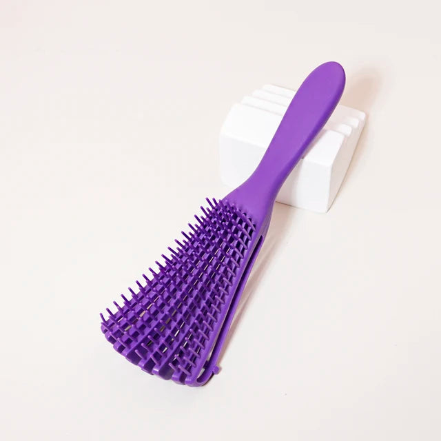 Scalp Massage Detangling Brush Curly Hair Styling Tool Wet Hair Kinky Curl Hairdressing  Brush