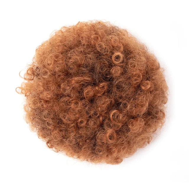 Synthetic 6 inch Drawstring Ponytail Natural Hair Extension Hairpiece