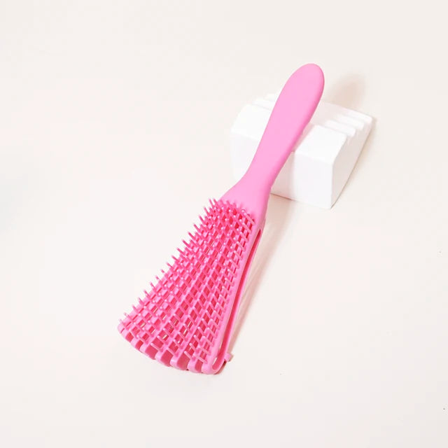 Scalp Massage Detangling Brush Curly Hair Styling Tool Wet Hair Kinky Curl Hairdressing  Brush