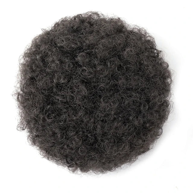 Synthetic 6 inch Drawstring Ponytail Natural Hair Extension Hairpiece