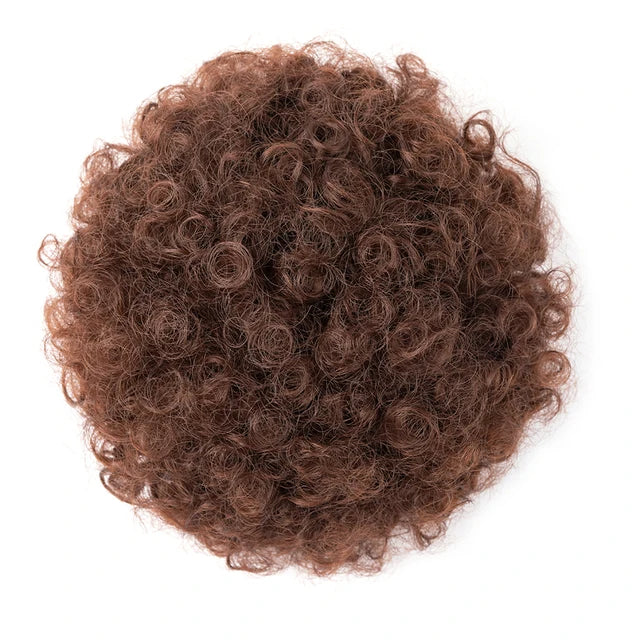 Synthetic 6 inch Drawstring Ponytail Natural Hair Extension Hairpiece