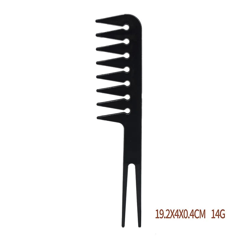 10 Pcs Portable Hairdressing Comb Set Hair Detangler Hair Care Tools