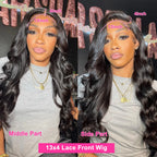 PICK 2 DEAL 26 inch 13x4 Inch Straight/Body Wave/Deep Wave Human Hair Wig🔥