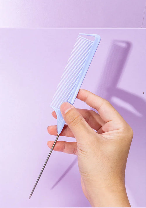 12/5 Pcs Rat Tail Comb Set Professional Pick Comb Hair Styling Detangling Accessory Set