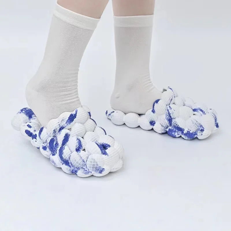 Bubble Cloud Gulf Ball NonSlip Summer Fashion Flip Flop Slides Shoes