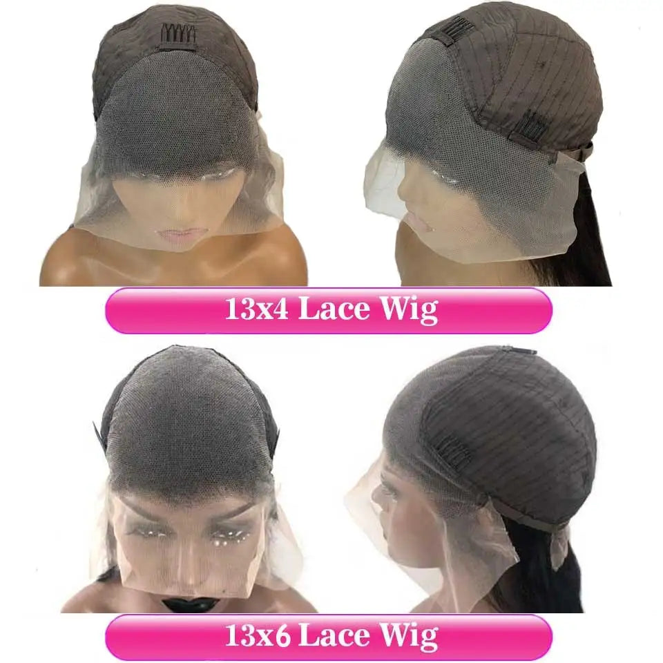 Highlight Green Body Wave Human Hair Lace front HD Frontal Remy Hair Wig