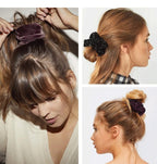 Satin Silk Hair Scrunchies Random Assorted  60Pcs 45 Pcs Solid Color Set Soft Texture Hair