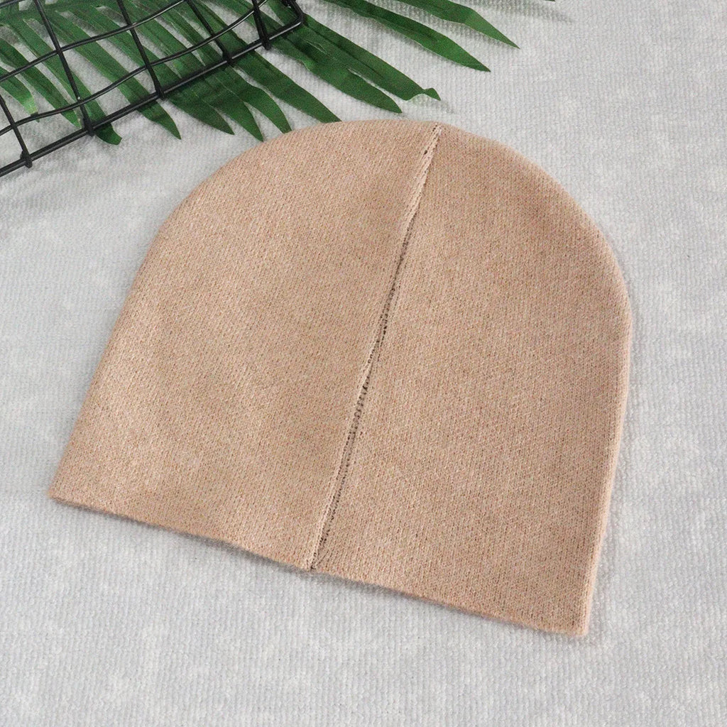 Knitted Unisex Breathable Beanie Fashion Cross Hat Warm Handcrochet Headwear