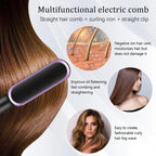 Hair Comb Straightener Styling Safty Hot Comb Flat Iron Hair Straightener  rush
