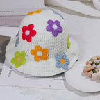 Flower Design 3D Decor Fisherman’s Bucket Hat Beanie Summer Trending Fashion