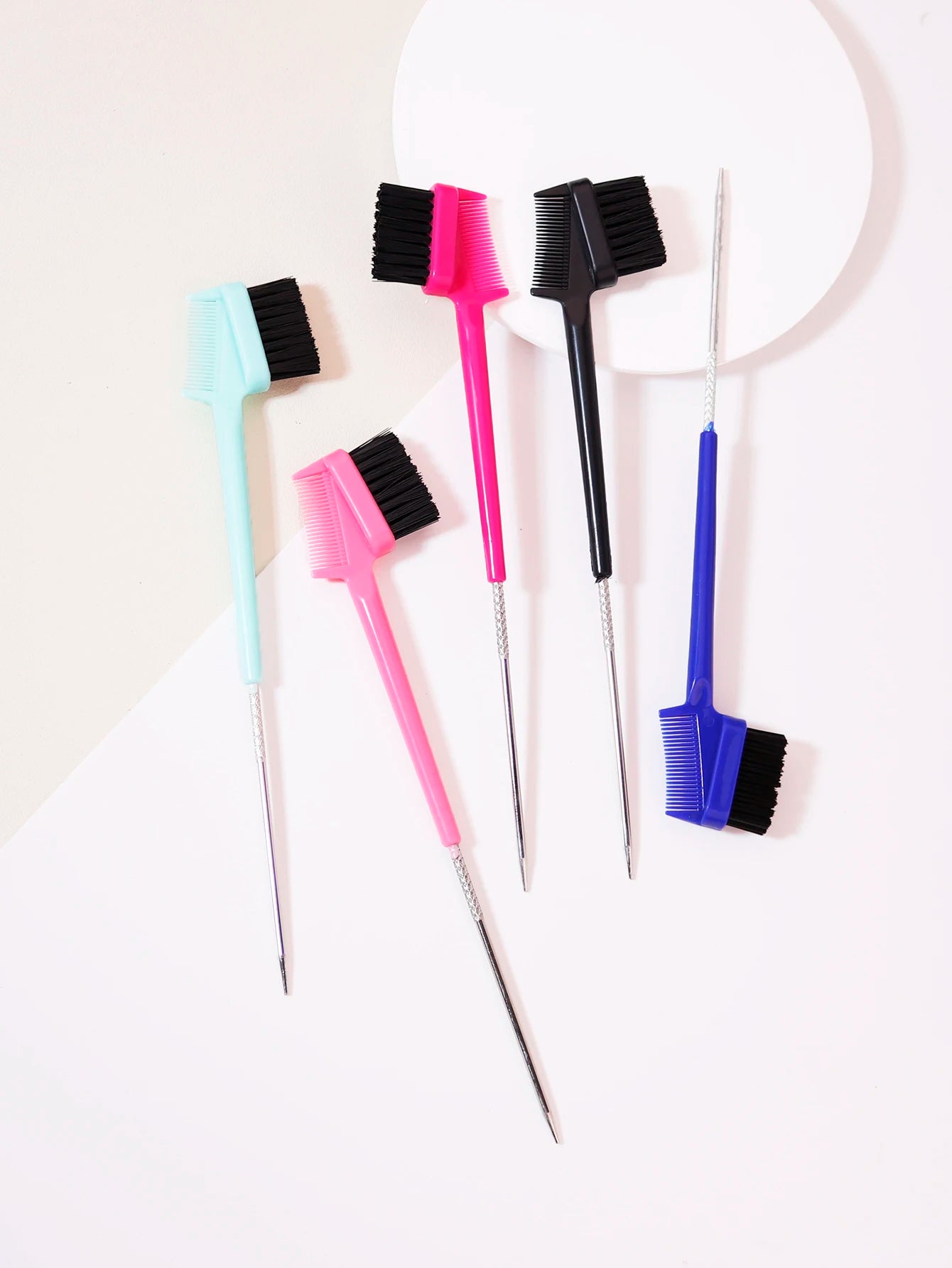 1 Pcs Edge brush Rat Tail Comb Attachment And comb size