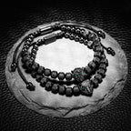 Mens Handmade Stainless Steel 3Pcs Bracelet Jewelry