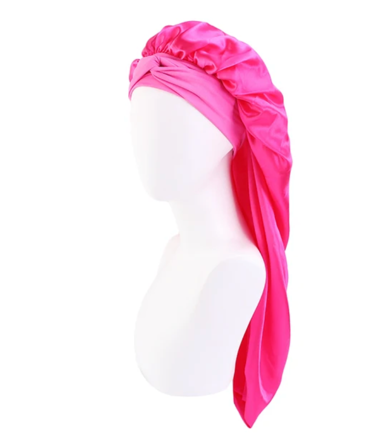 Womans 1Pcs Extra Long Bonnet Sleeping Night Cap For Curly Hair Women