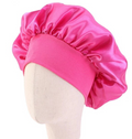 Kids Night Cap Satin Silky Bonnet Night Wrap Head Cover Curly Hair Kids