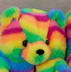 Teddy Bear Plush Fashion Furry Cute House Slippers Warm Comfortable Slip On Cartoon Slides