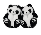 Teddy Bear Plush Fashion Furry Cute House Slippers Warm Comfortable Slip On Cartoon Slides
