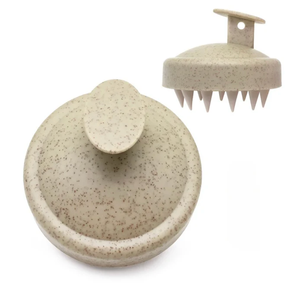 Silicone Hair Shampoo Growth Stimulator Scrub Brush Scalp Massage Shower Hair Washing Scalp Tool