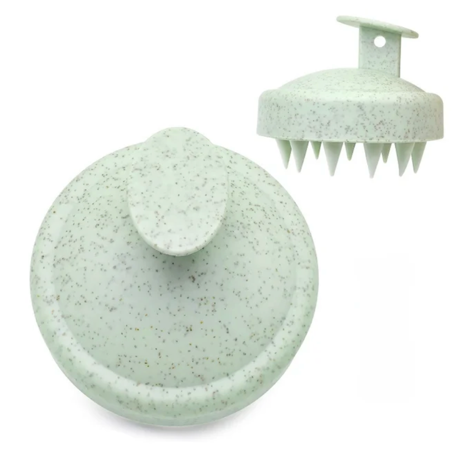 Silicone Hair Shampoo Growth Stimulator Scrub Brush Scalp Massage Shower Hair Washing Scalp Tool