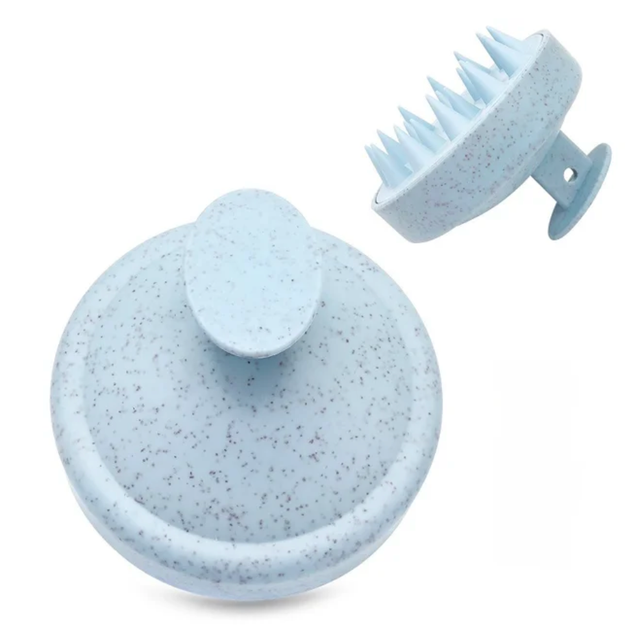 Silicone Hair Shampoo Growth Stimulator Scrub Brush Scalp Massage Shower Hair Washing Scalp Tool