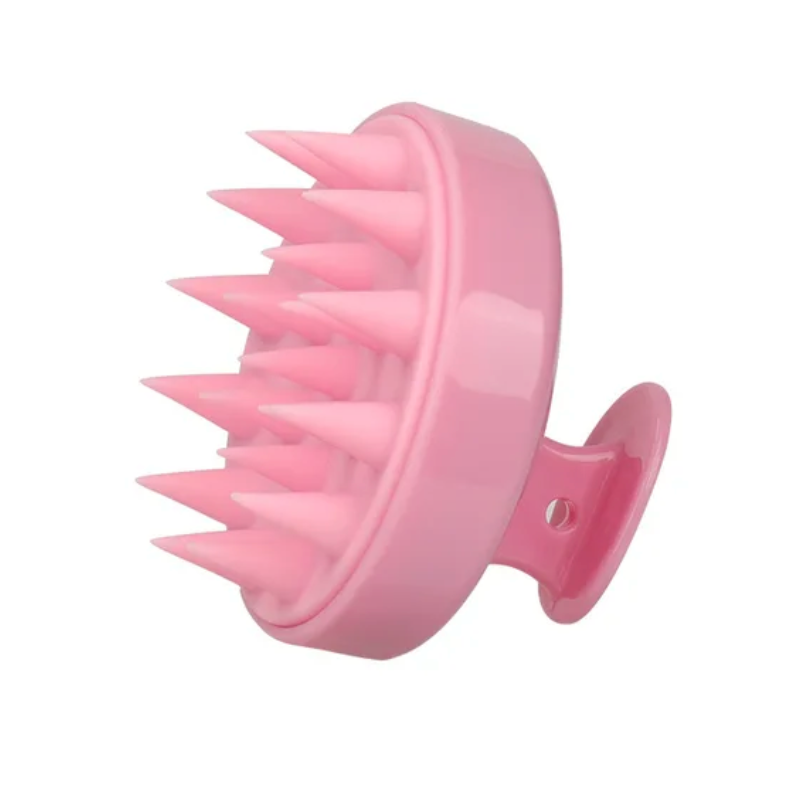 Silicone Hair Shampoo Growth Stimulator Scrub Brush Scalp Massage Shower Hair Washing Scalp Tool