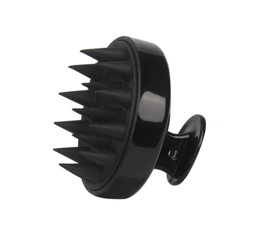 Silicone Hair Shampoo Growth Stimulator Scrub Brush Scalp Massage Shower Hair Washing Scalp Tool