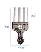 Mens Hair Twist Magic Styler Sponge Brush Hand Brush And Pick Set