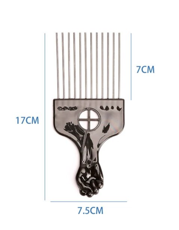 Mens Hair Twist Magic Styler Sponge Brush Hand Brush And Pick Set