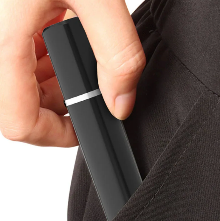 Men Woman Water Proof Rechargeable Washable Nose Ear Hair Trimmer Shaver Nose Razor 2 Heads Trimmer