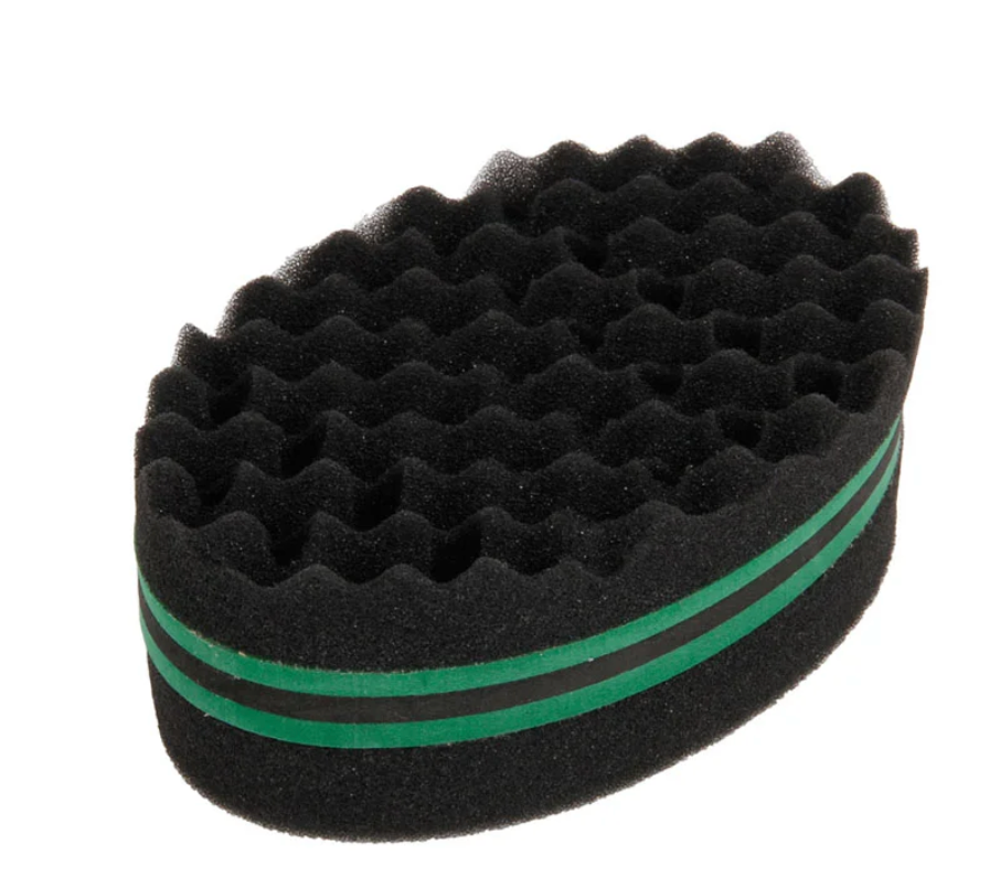 Mens Magic Hair Sponge Double Sided Twist Brush Afro Curl Hair brush Style Maker