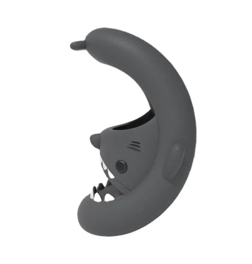 Kids Summer Baby Shark Slippers Flat Outdoor Kids Footwear Cartoon Shark Sandals