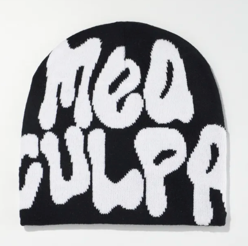 Adults Unisex Mea Y2K Culpa Beanie Skullie Trending Head Cap Hat Accessory
