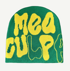 Adults Unisex Mea Y2K Culpa Beanie Skullie Trending Head Cap Hat Accessory