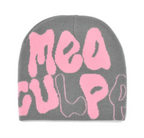 Adults Unisex Mea Y2K Culpa Beanie Skullie Trending Head Cap Hat Accessory