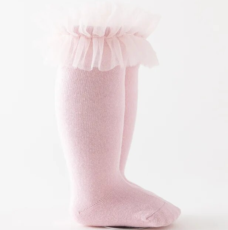Kids Short Long Ruffle Knee High Ankle Soft Cotton Socks