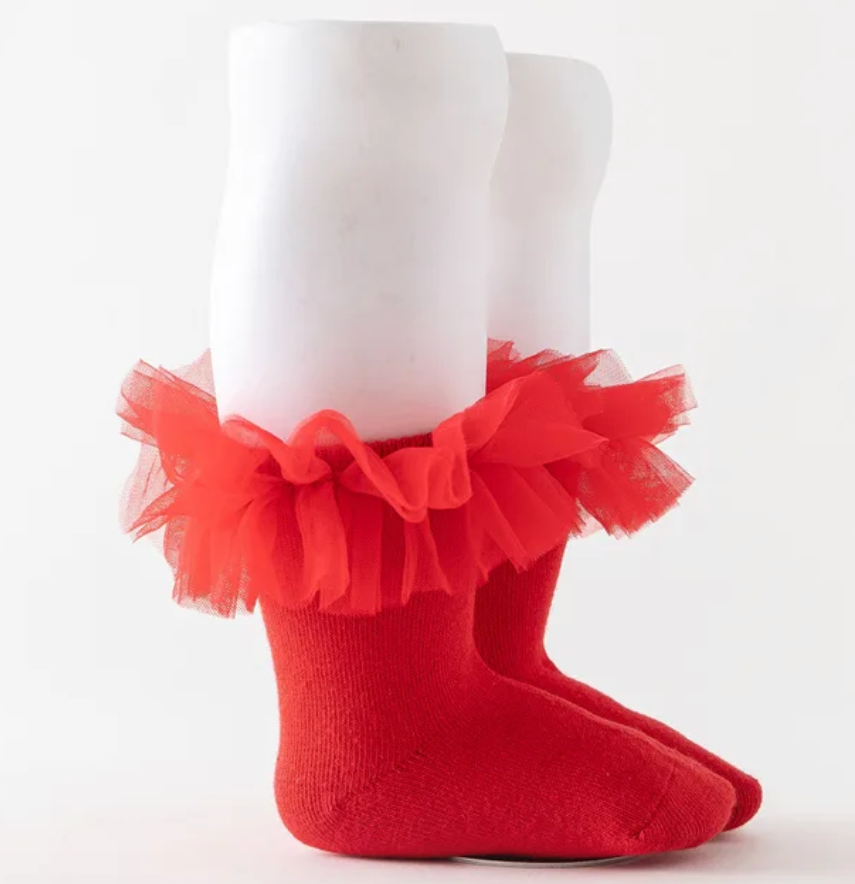 Kids Short Long Ruffle Knee High Ankle Soft Cotton Socks