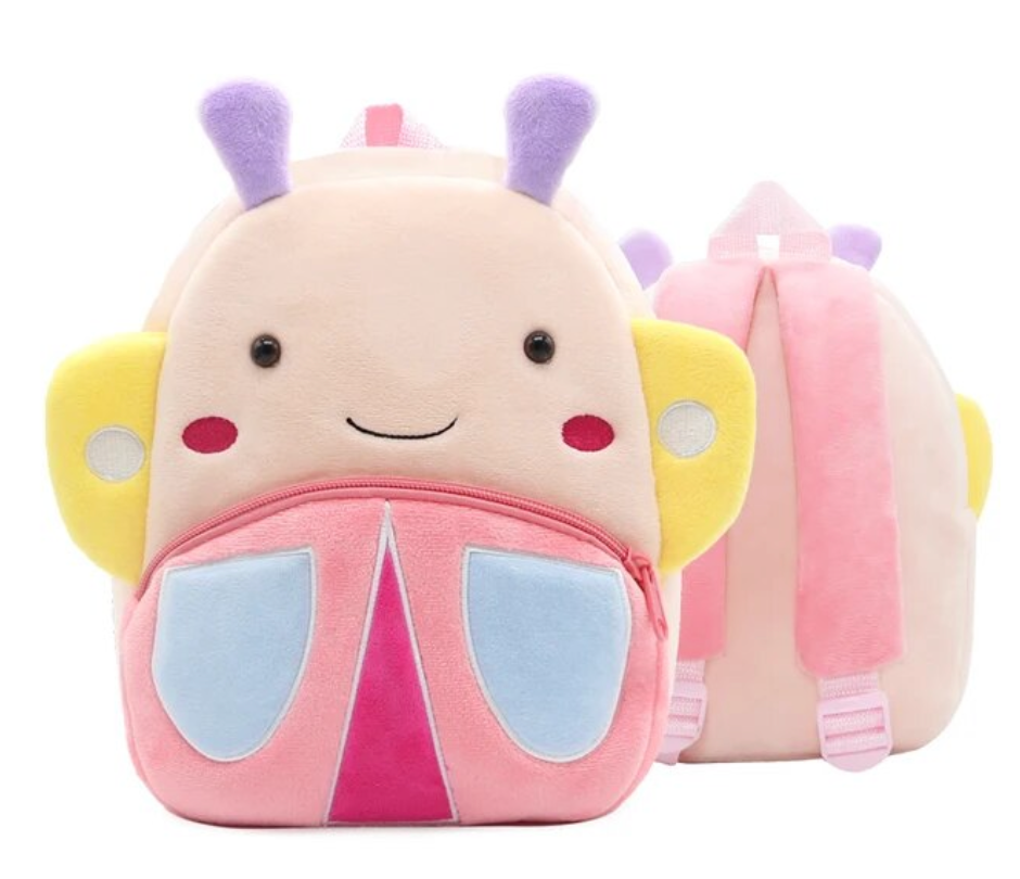 Cartoon Cute Plush Animal Kids Back Pack School Girl Boy Tote Bag