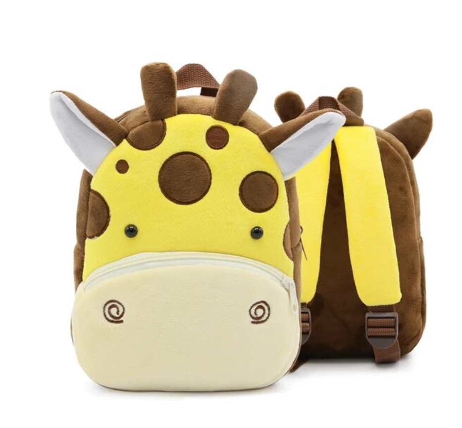 Cartoon Cute Plush Animal Kids Back Pack School Girl Boy Tote Bag