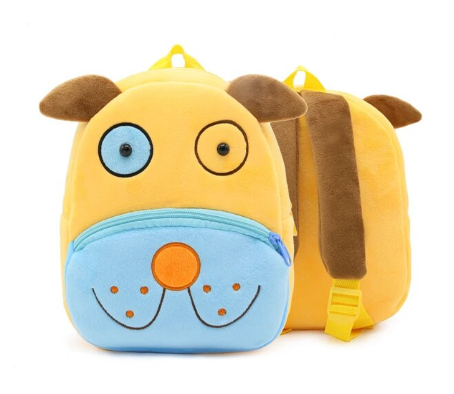 Cartoon Cute Plush Animal Kids Back Pack School Girl Boy Tote Bag