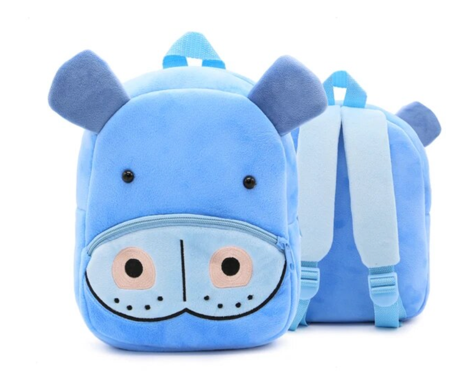Cartoon Cute Plush Animal Kids Back Pack School Girl Boy Tote Bag