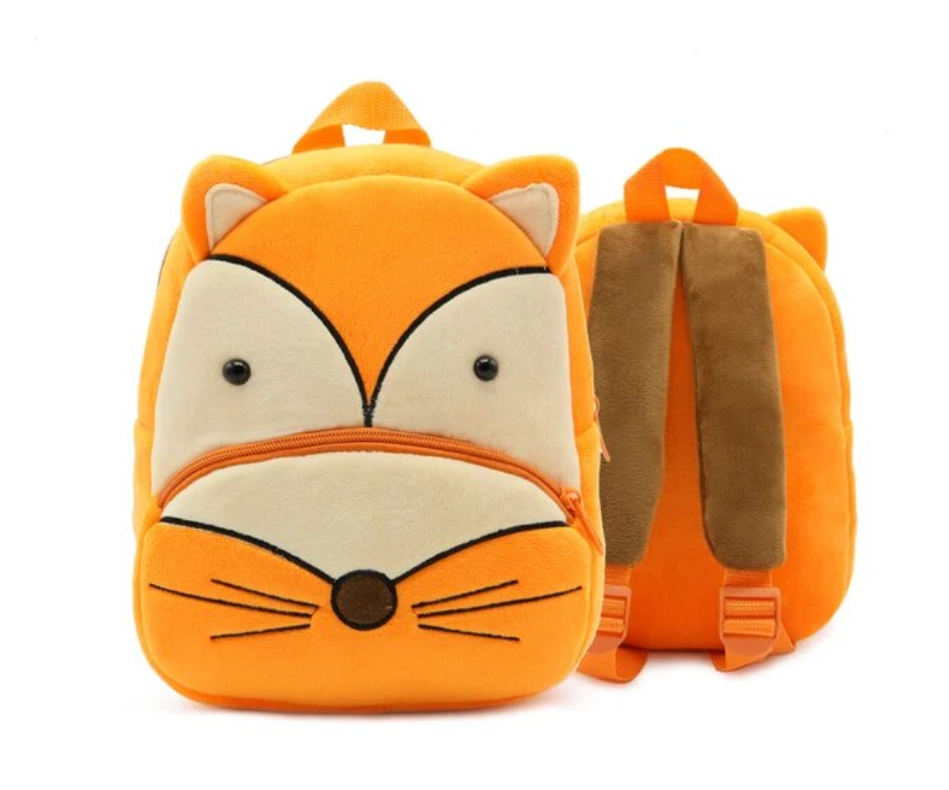 Cartoon Cute Plush Animal Kids Back Pack School Girl Boy Tote Bag