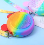 Kids Small Cute Cross Body Pop It Stress Relief Fingertip Pop Trending Toy Bag